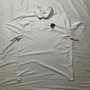 Under Armour Oklahoma State Loose Heatgear Mens Polo Shirt 2XL White Cowboy